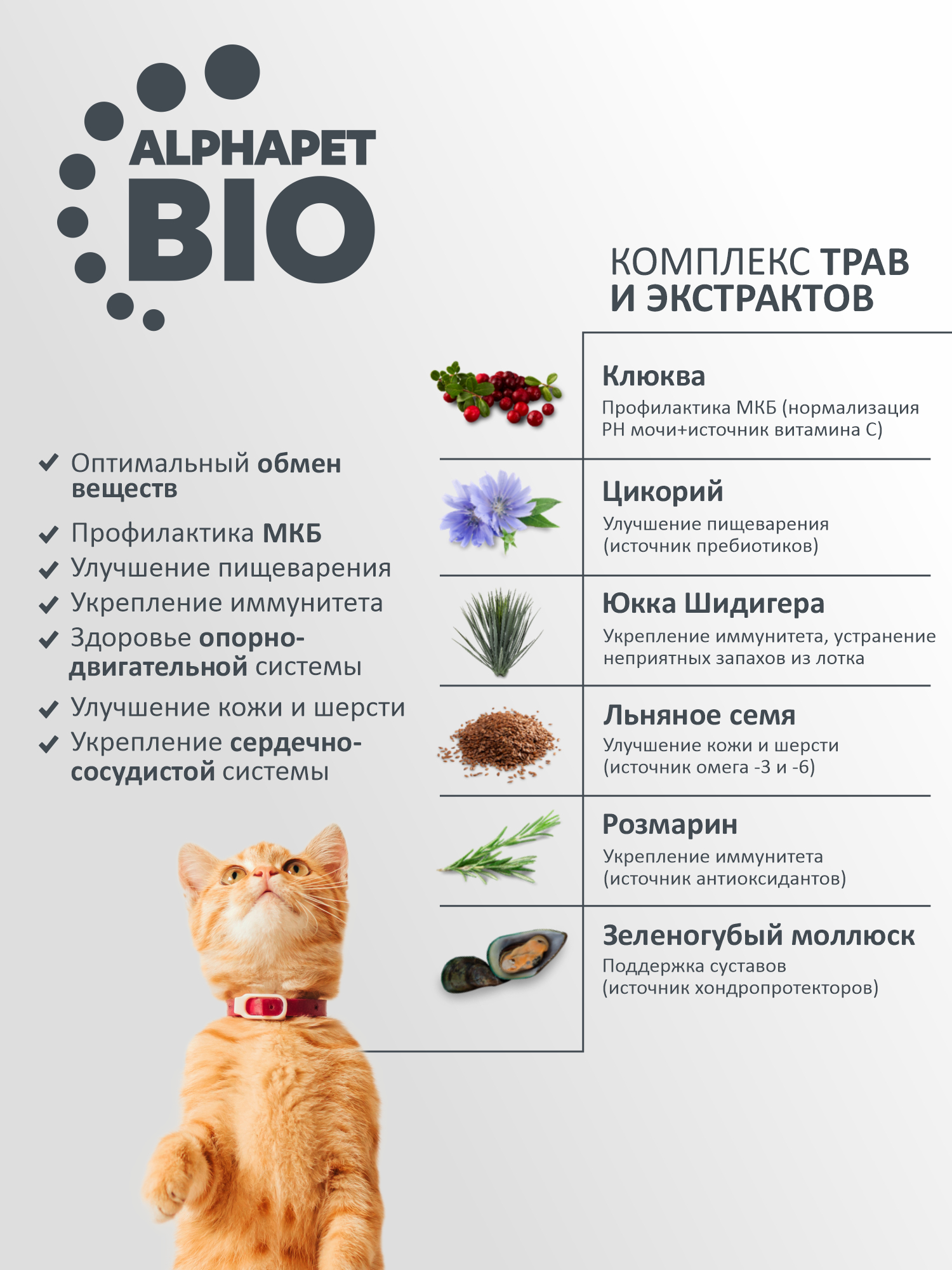 Сухой полнорационный корм AlphaPet с уткой и потрошками для взрослых домашних кошек и котов 7 кг - фото 6