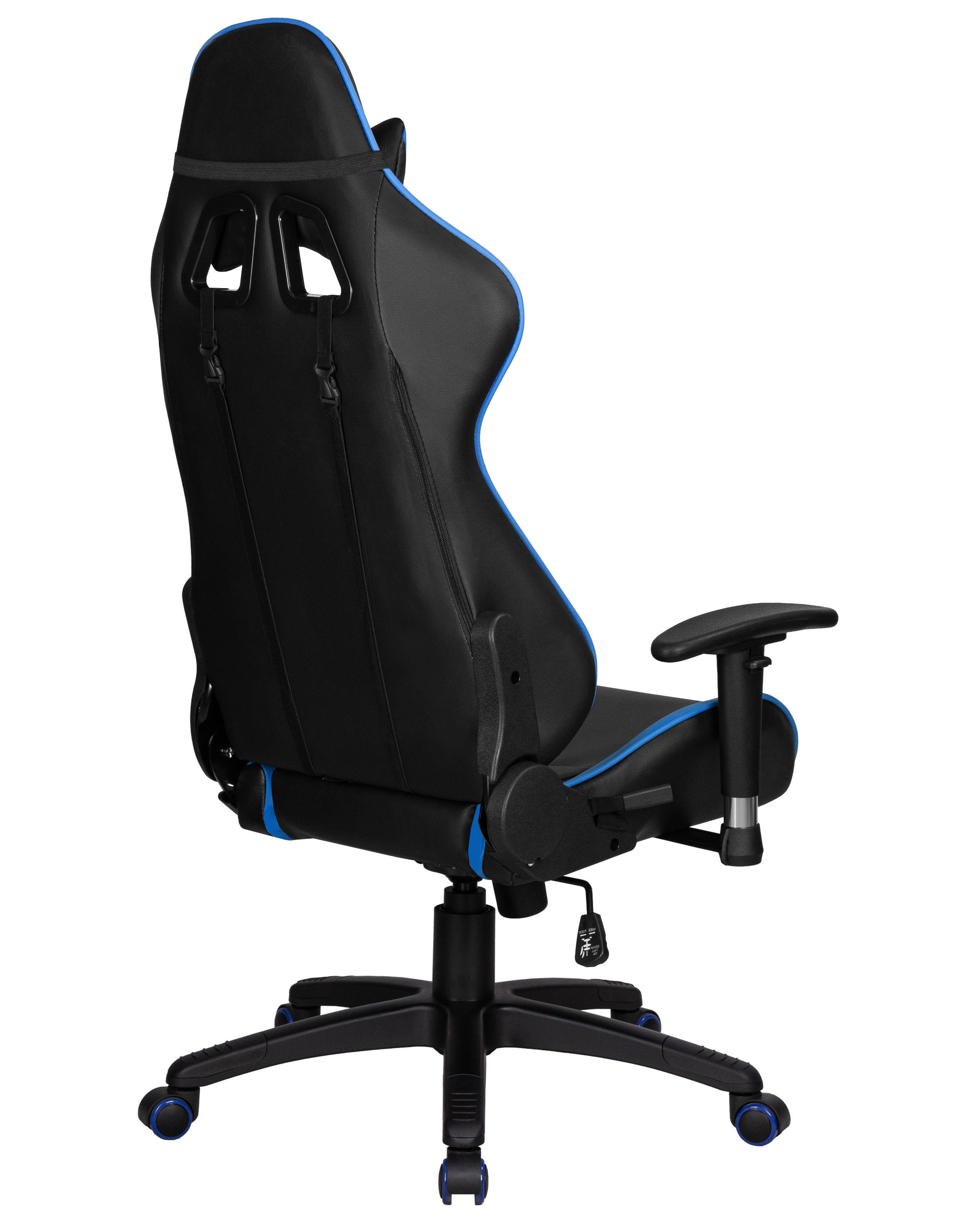 Компьютерное кресло DOBRIN черно-синий - фото 4