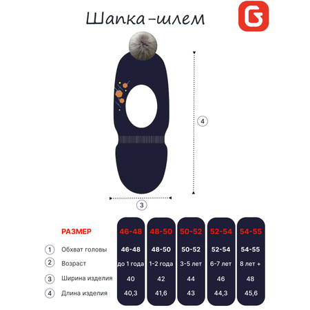 Шапка GUSTI