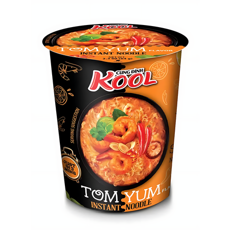 Лапша быстрого приготовления Kool cung ding со вкусом том ям 64г