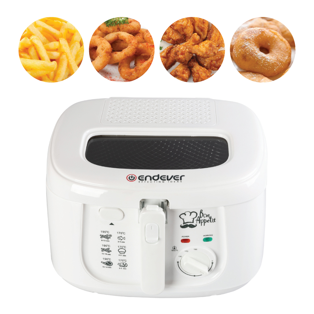 Электрическая фритюрница ENDEVER Skyline FR-111 - фото 9