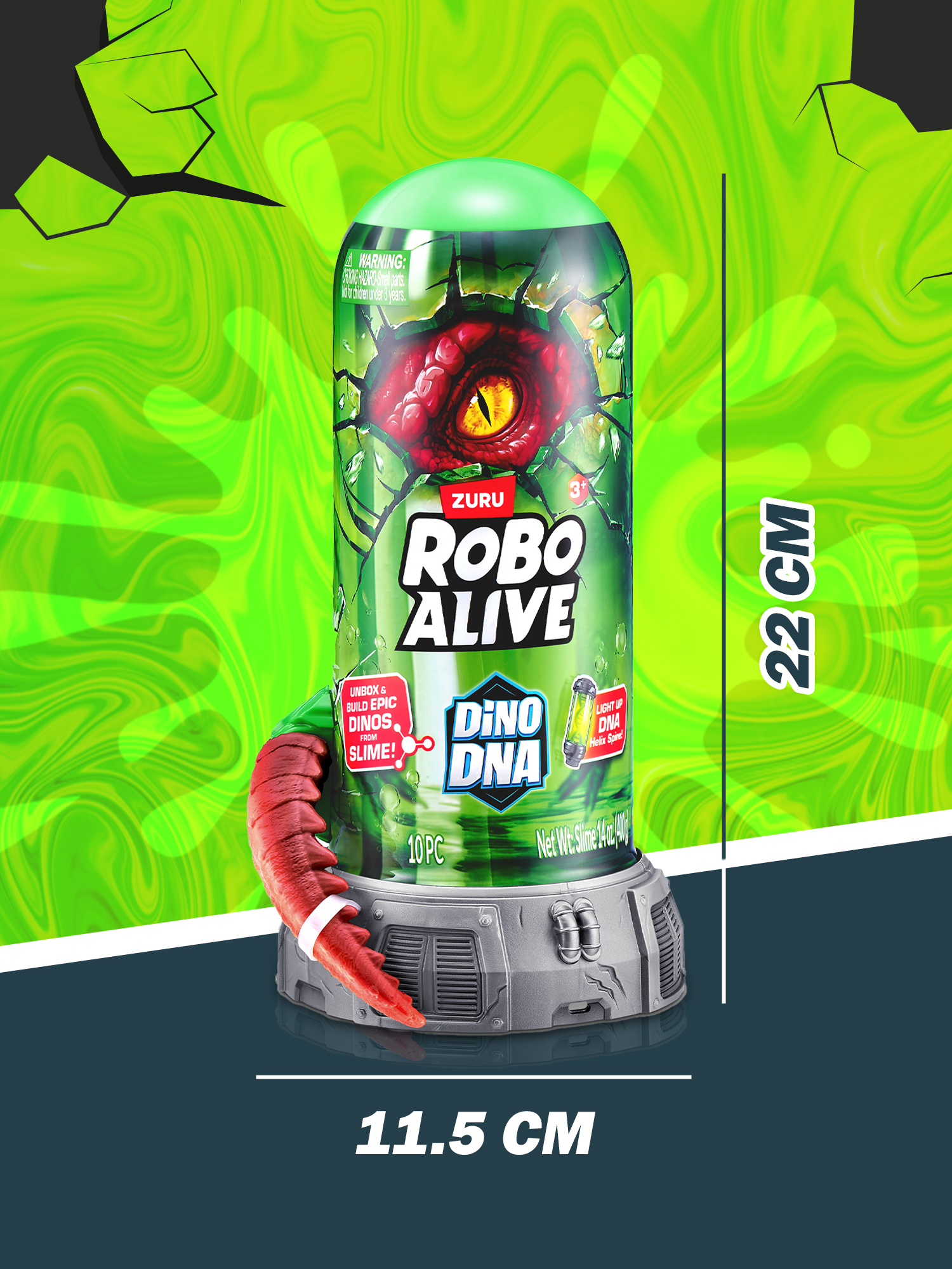 Игровой набор Zuru ROBO ALIVE Dino DNA - фото 3