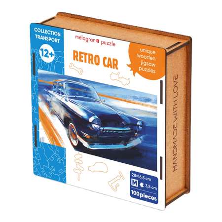 Пазл 1TOY Автомобиль советский деревянный