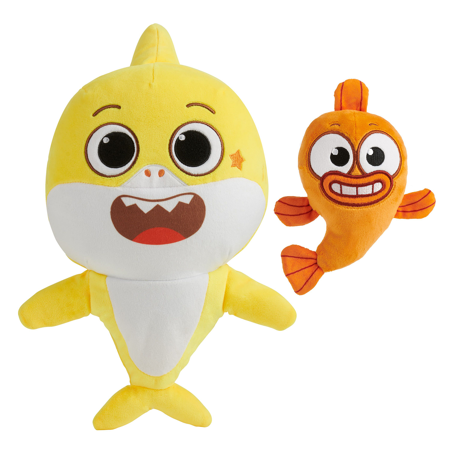 Набор плюшевых игрушек Wow Wee музыкальных друзья Baby Shark и Уильям 61337 - фото 1