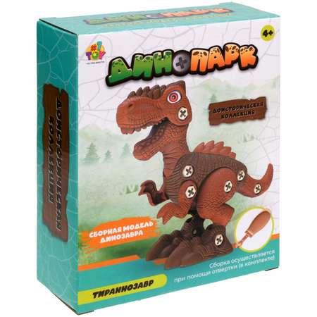 Конструктор 1TOY Динопарк Тираннозавр