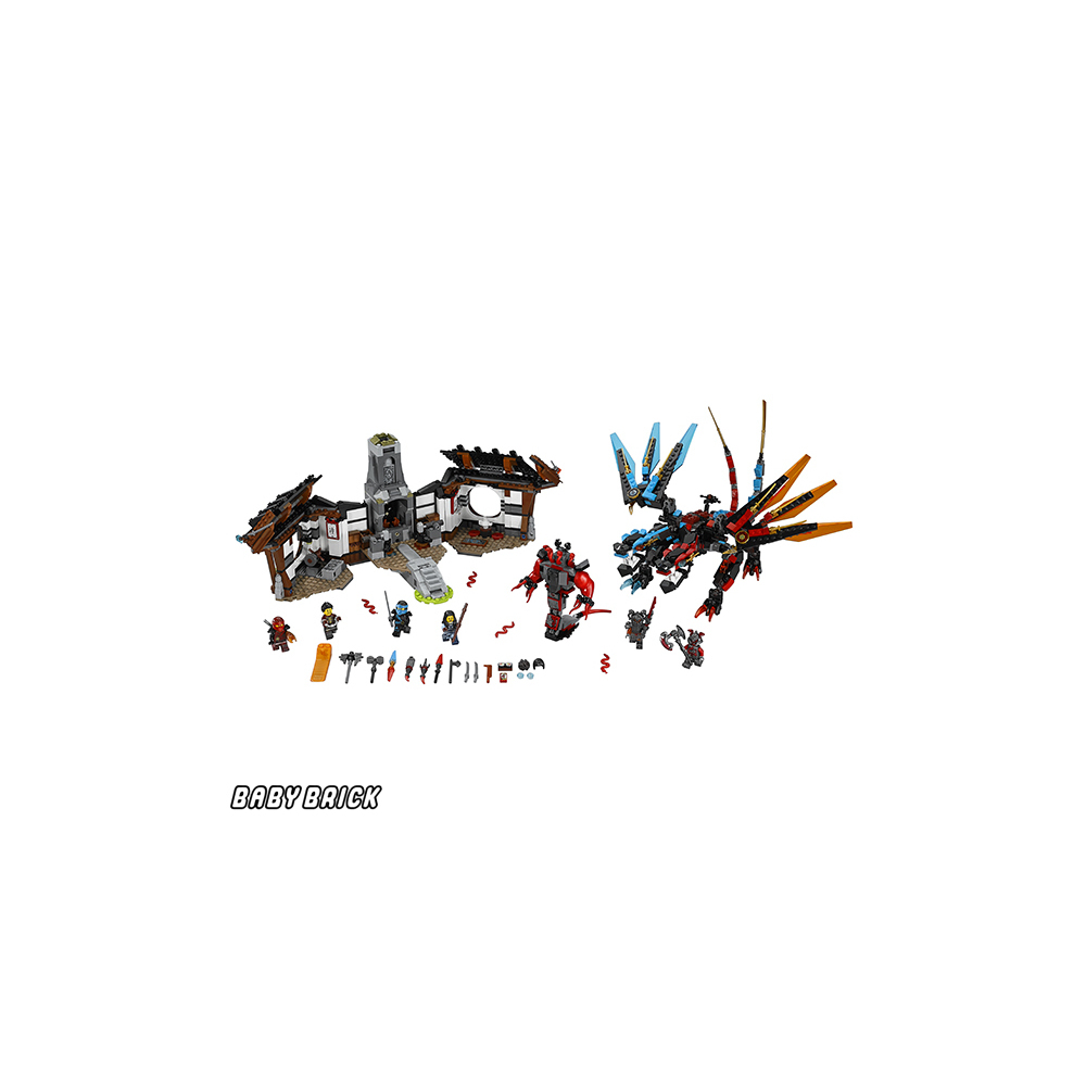 Конструктор LEGO NINJAGO Кузница Дракона 70627 1137 дет. - фото 1