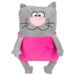 Подушка Tallula Кот 43 см серый