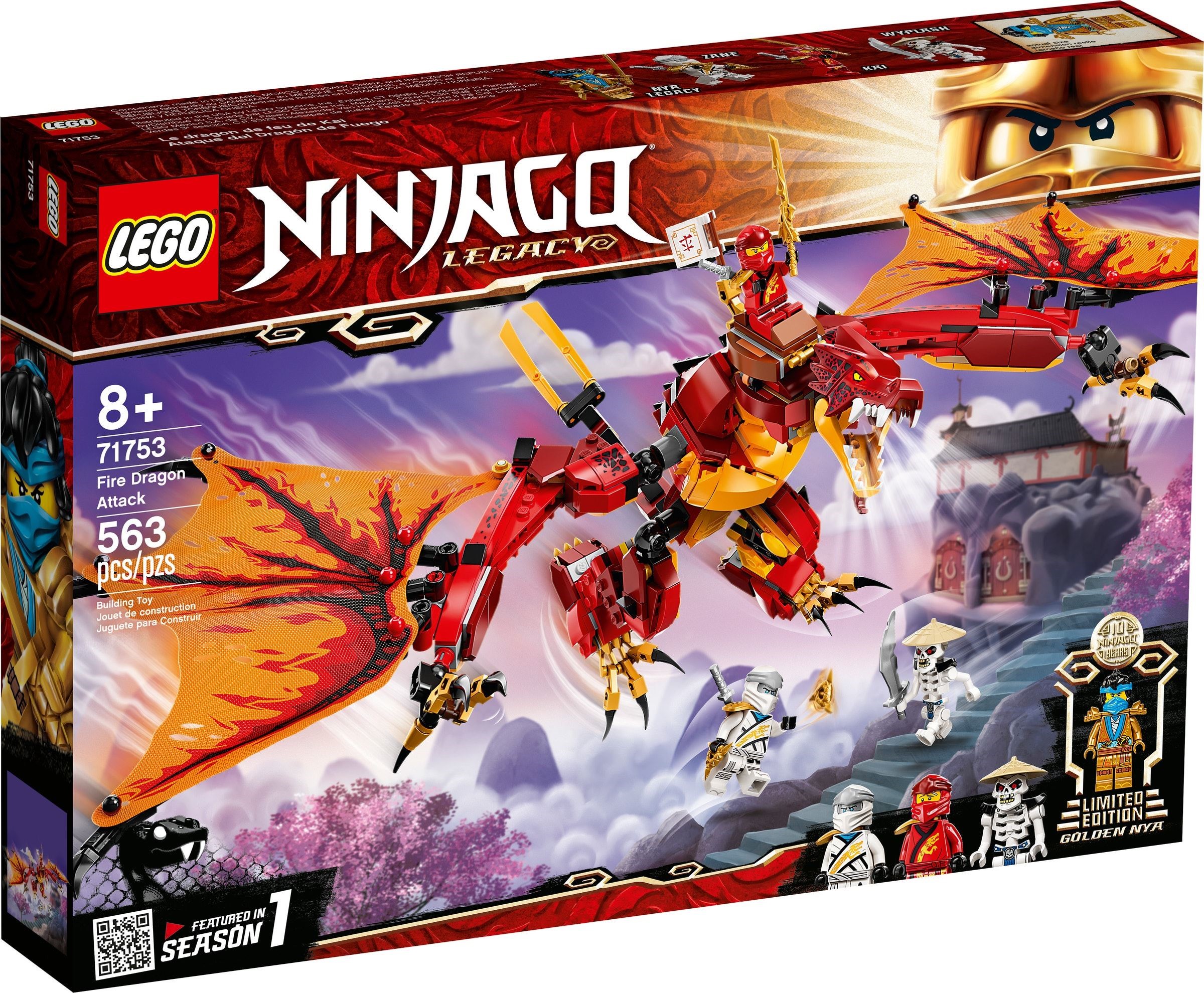 Конструктор LEGO NINJAGO 71753 563 дет. - фото 1