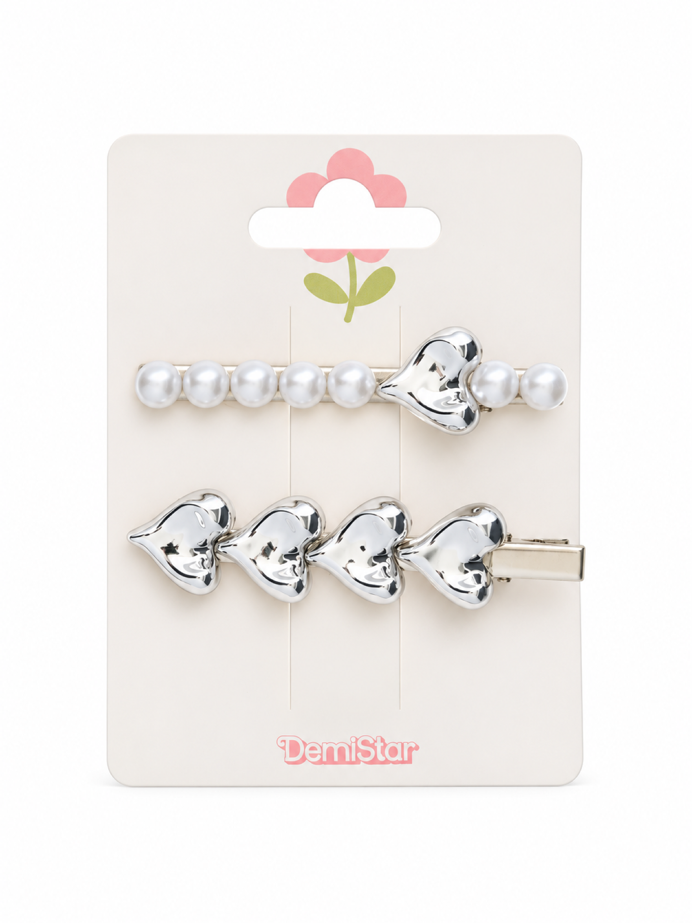 Заколка Demi Star Silver 2 шт. - фото 3