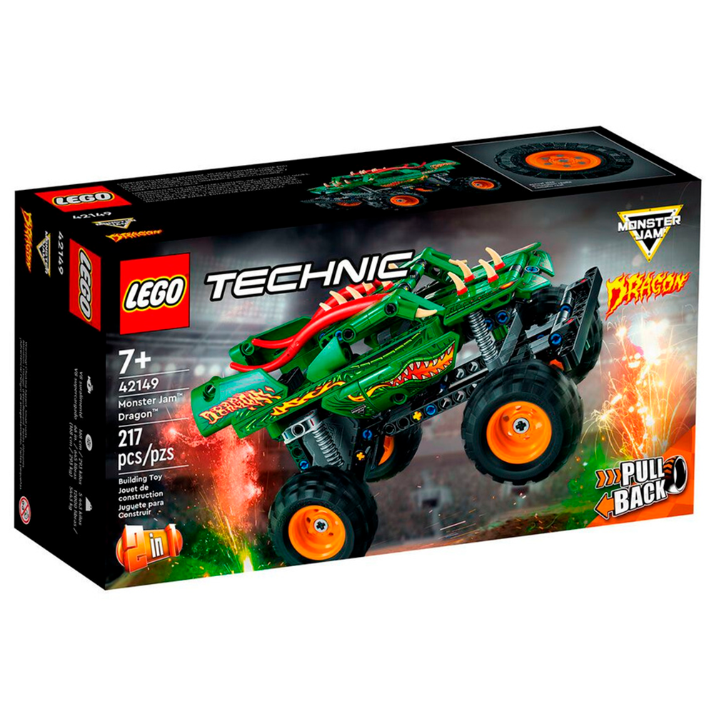 Конструктор LEGO Technic Monster Jam: Дракон 217 дет. - фото 2