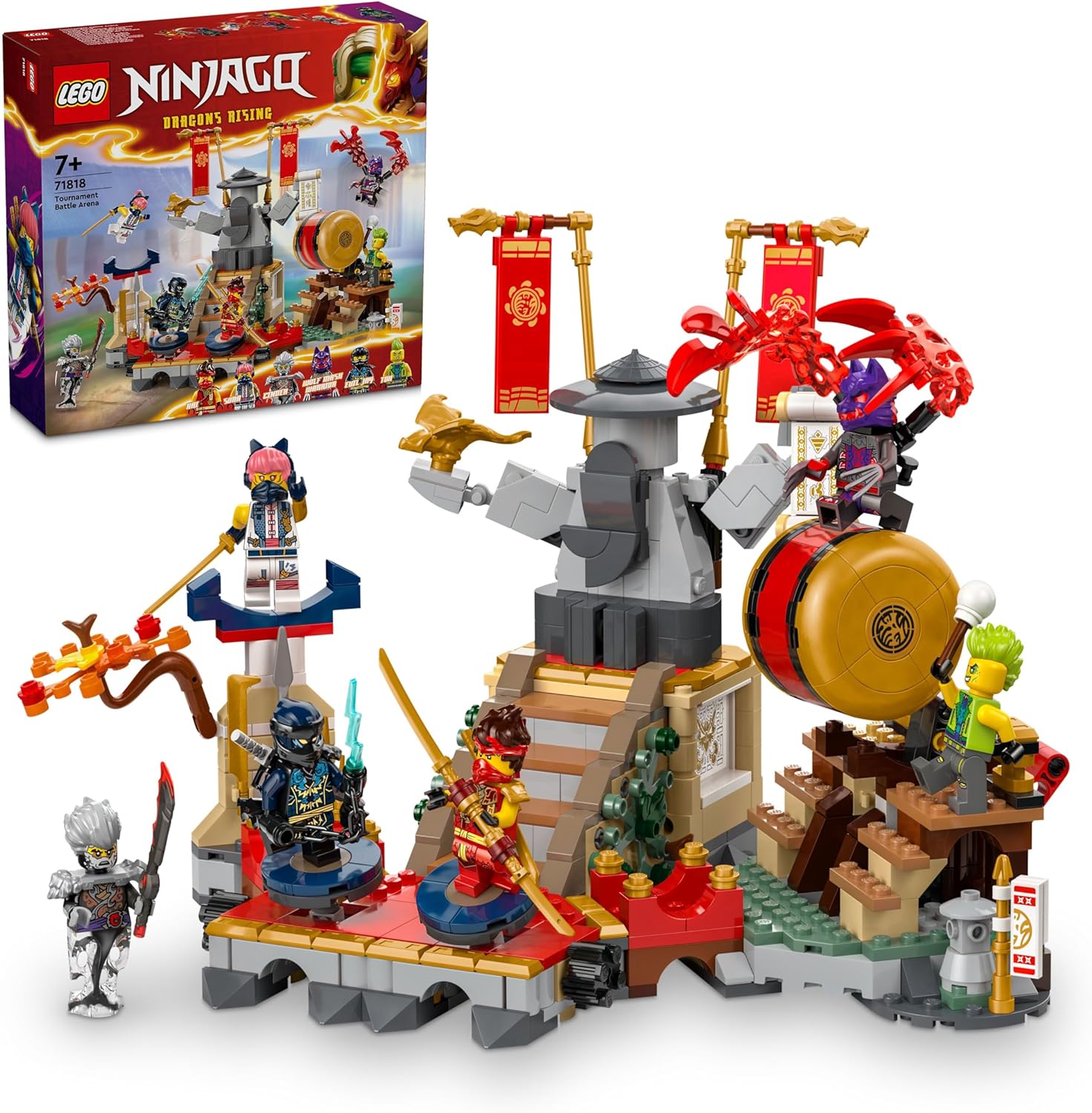 Конструктор LEGO NINJAGO Турнирная боевая арена 659 дет. - фото 1