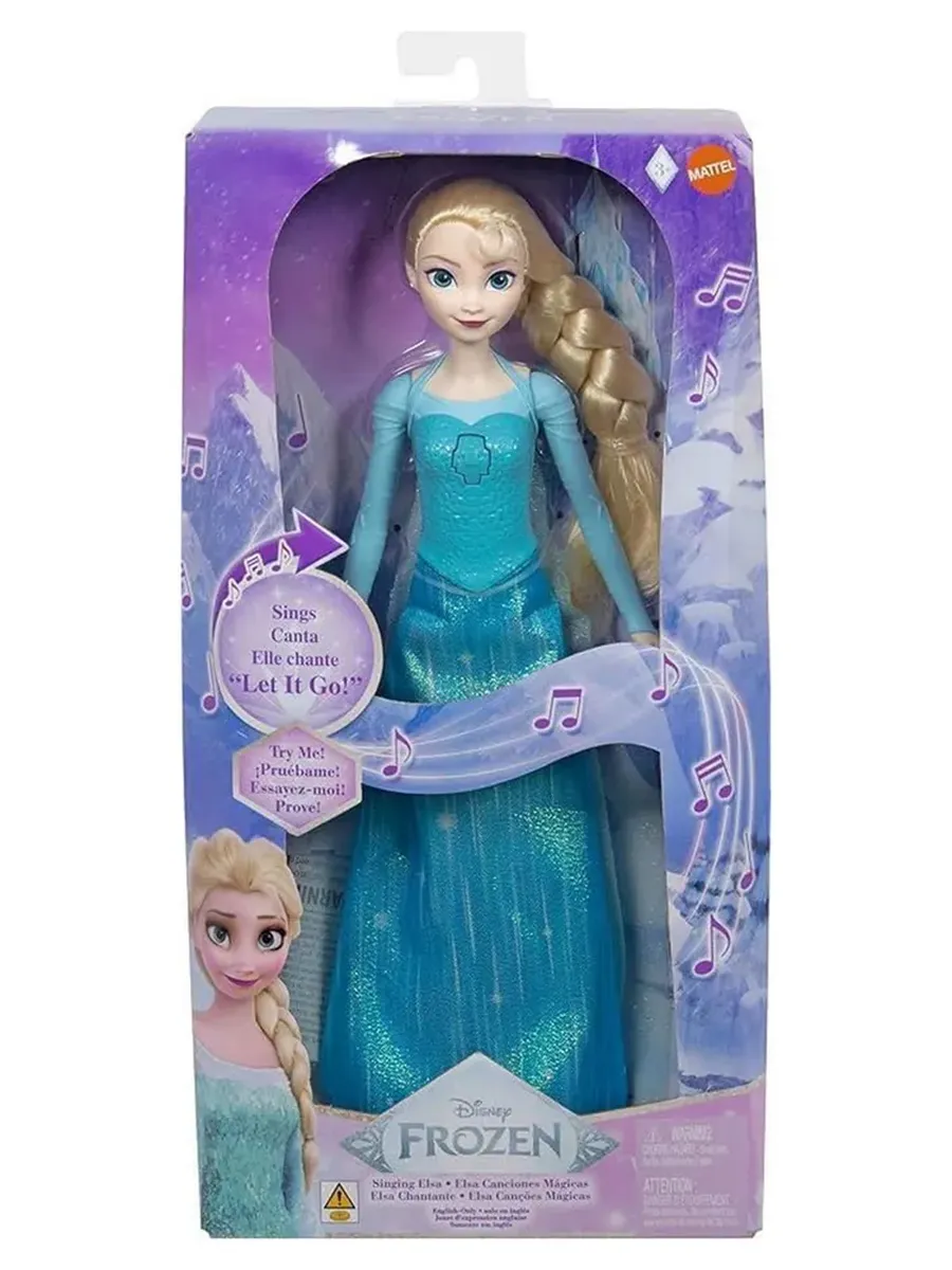 Кукла классическая Disney Frozen Frozen Поющая Эльза, Холодное сердце 121455 - фото 1