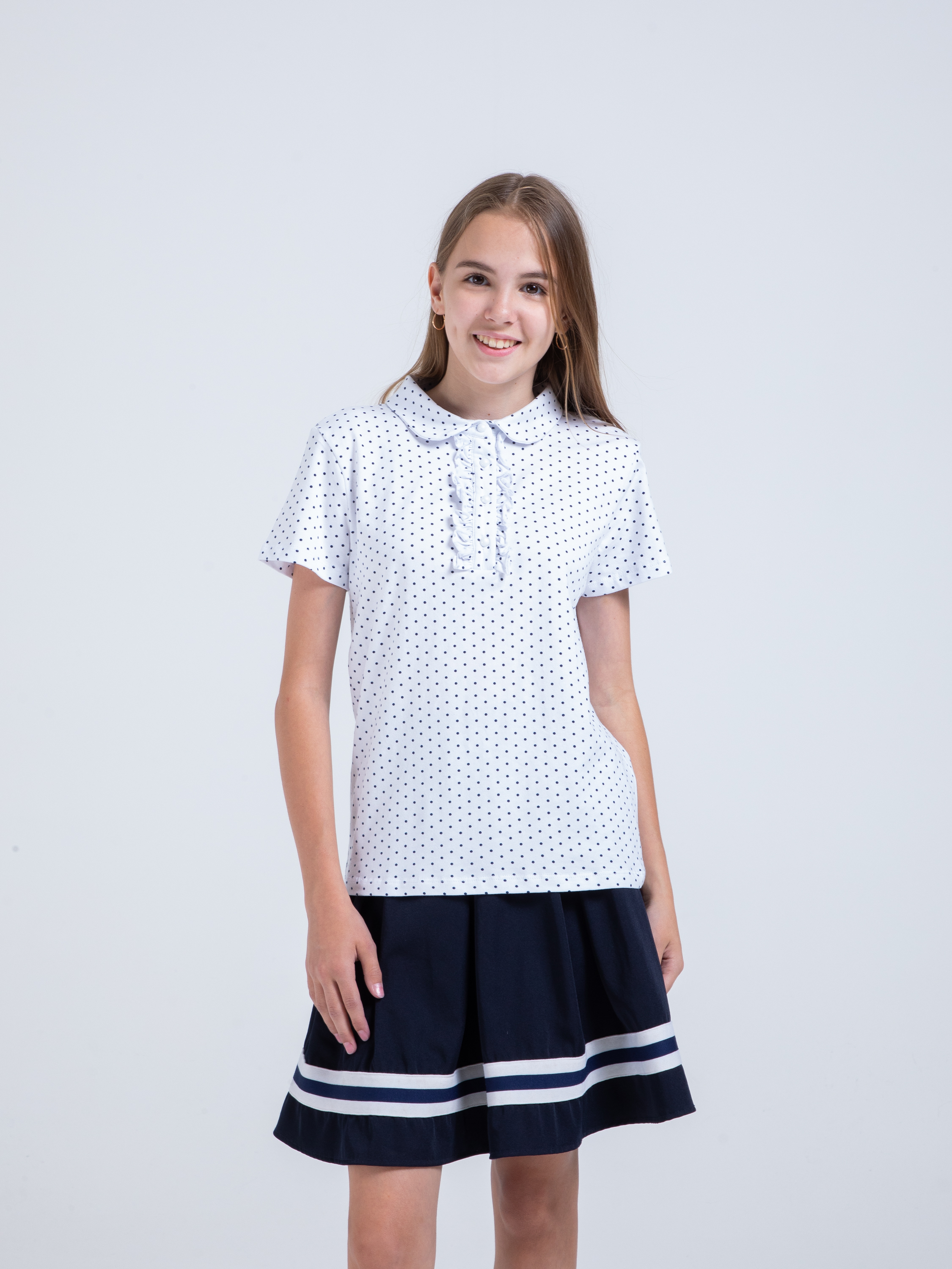 Водолазка STELLA MODA 15602_белый - фото 7
