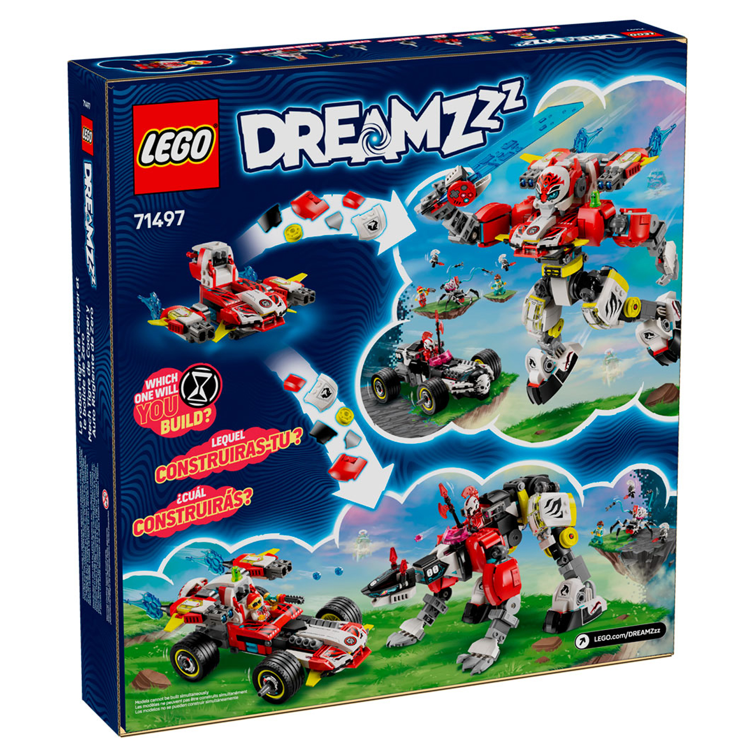 Конструктор LEGO DREAMZzz Робот-тигр Купера 1006 дет. - фото 10