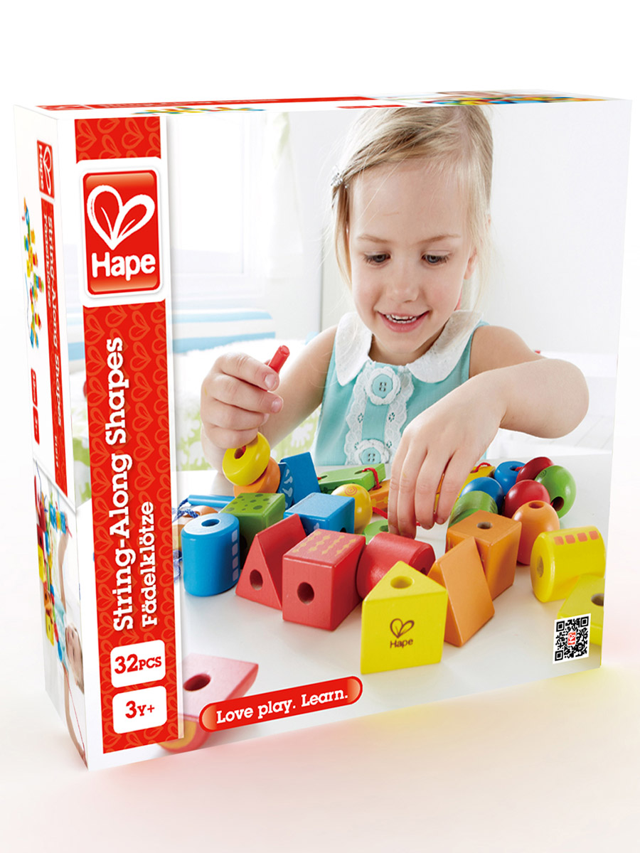 Игрушка Hape шнуровка Бусы шнуровка - фото 17