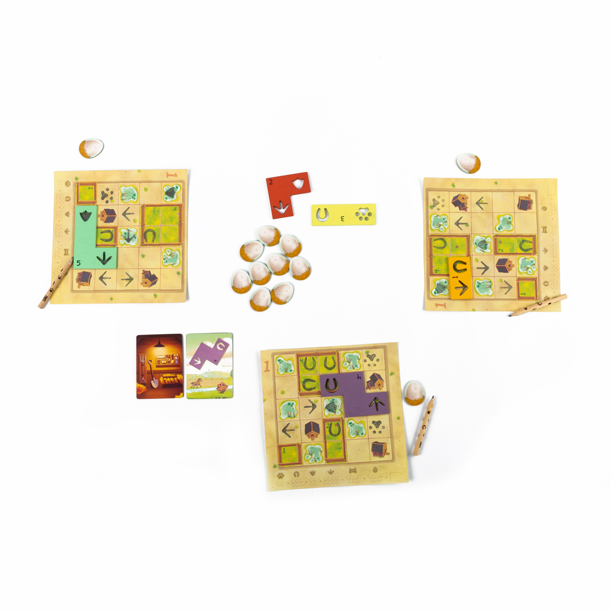 Настольная игра Эврикус Ферма Лапки - фото 8