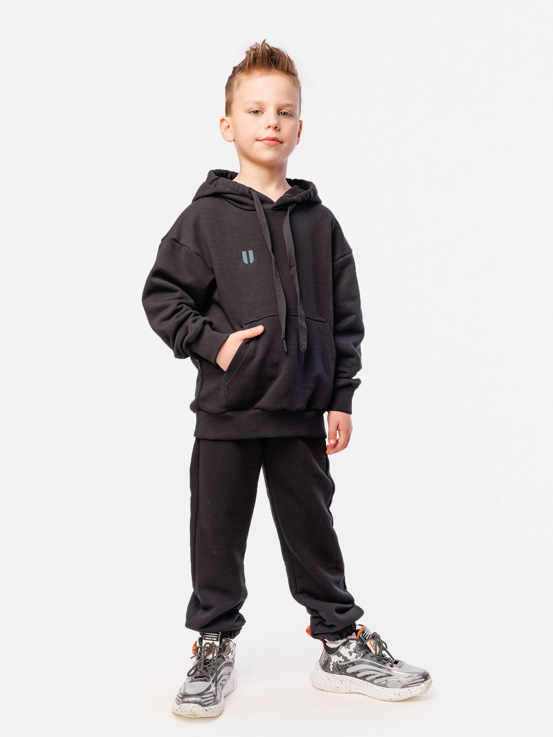 Костюм UKI KIDS 13w24-048ч - фото 4