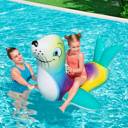 Игрушка для катания верхом Bestway Морской котик 157х114 см