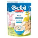 Молочная каша Bebi Premium Пшеничная с печеньем и грушей