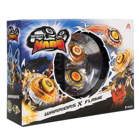 Игровой набор Infinity Nado Warriors and Blast Flame Сплит