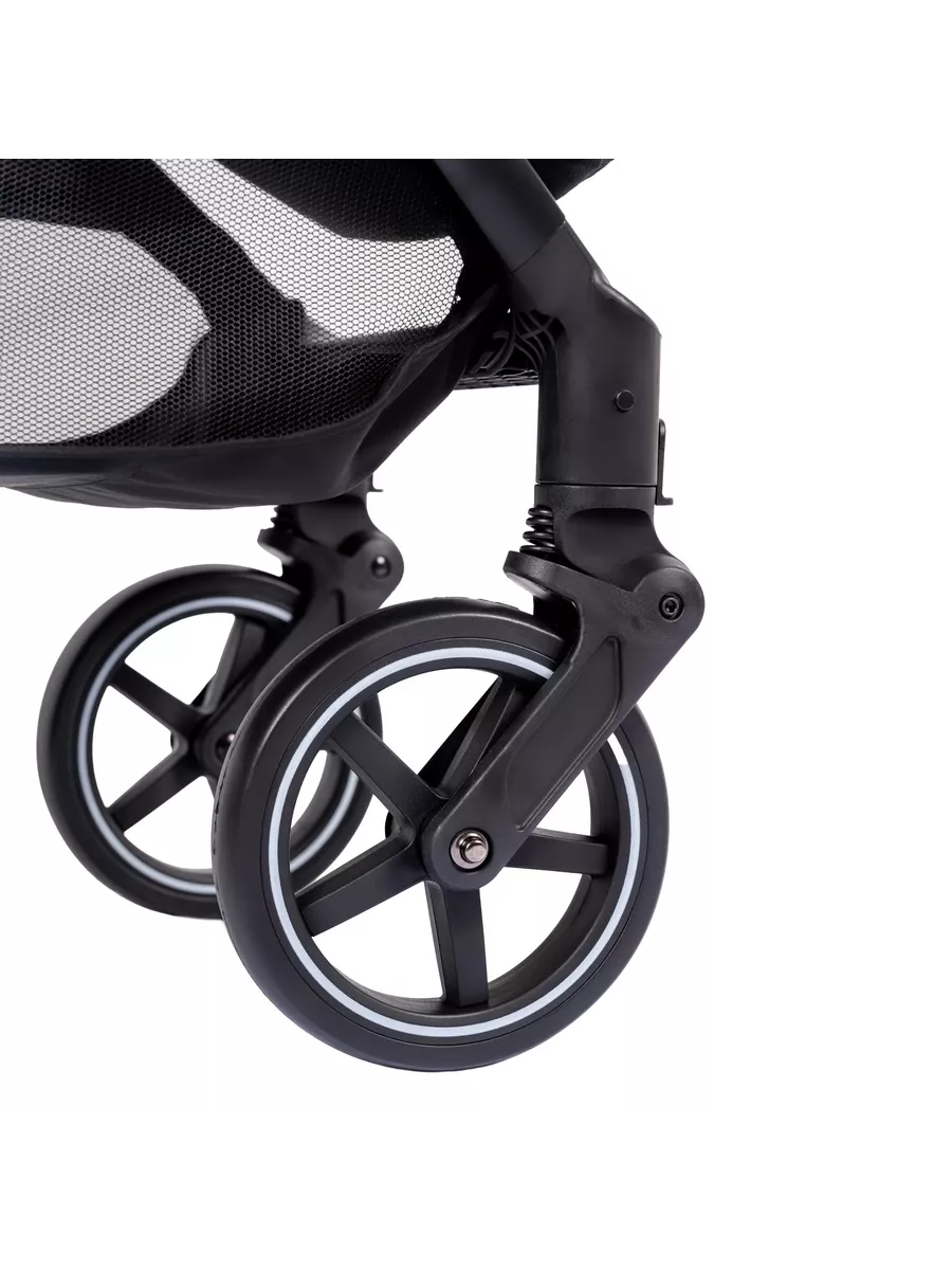 Коляска прогулочная TOMMY City черный - фото 10