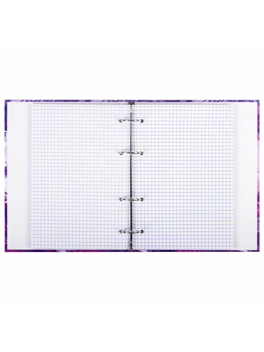 Тетрадь со сменным блоком Brauberg клетка 120 лист. - фото 10