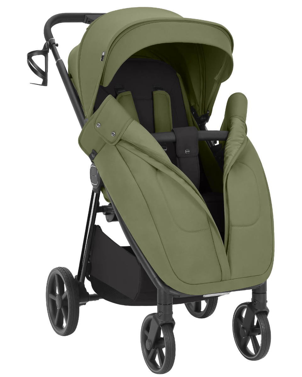 Коляска прогулочная Carrello Bravo Lite CRL-5529 зеленый - фото 3