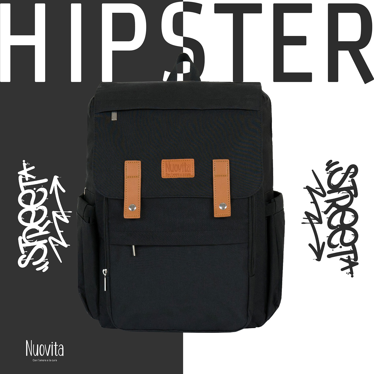 Рюкзак Nuovita CAPCAP hipster - фото 2