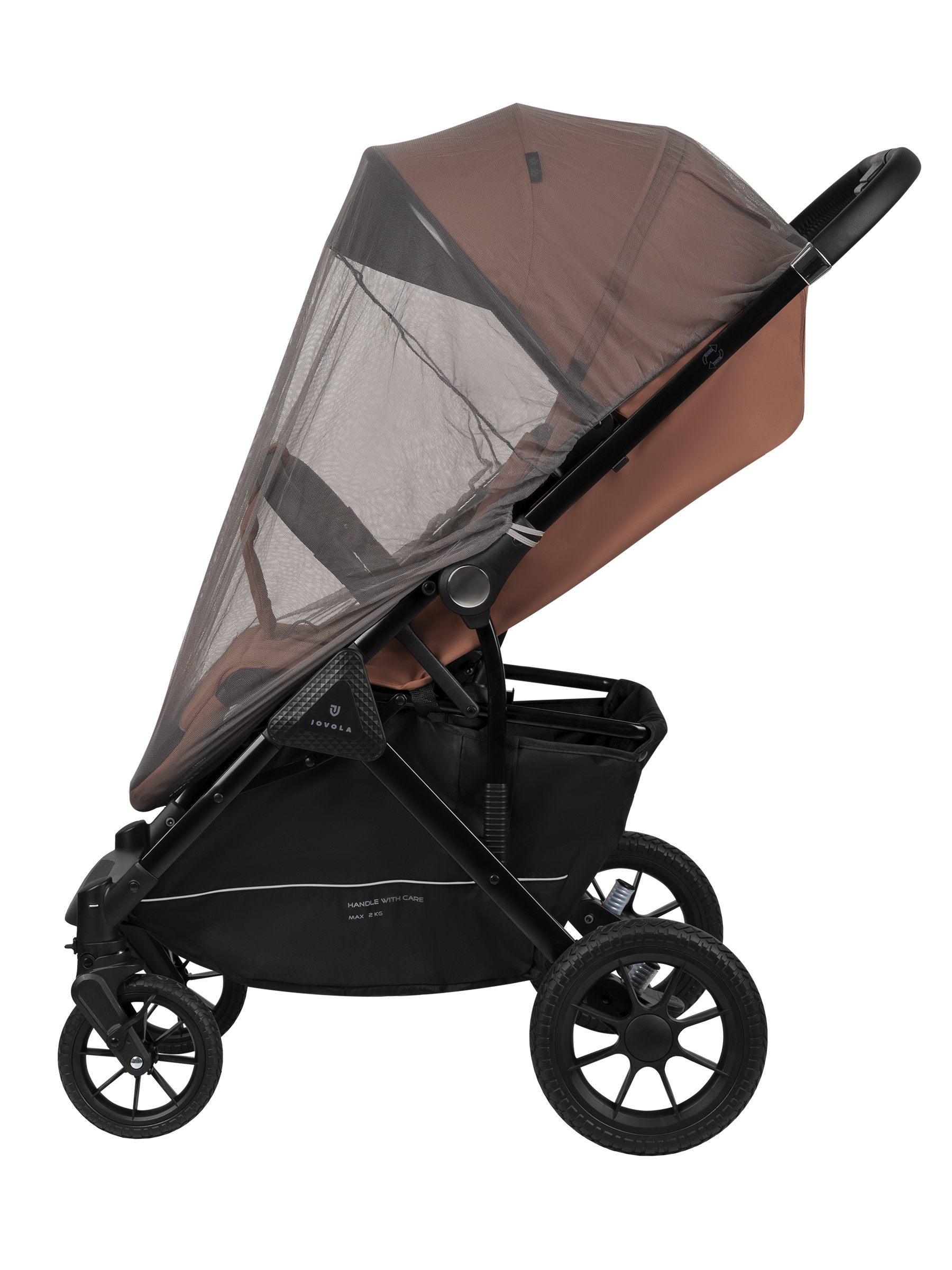 Коляска прогулочная JOVOLA Magma с перекидной ручкой оранжевый - фото 21