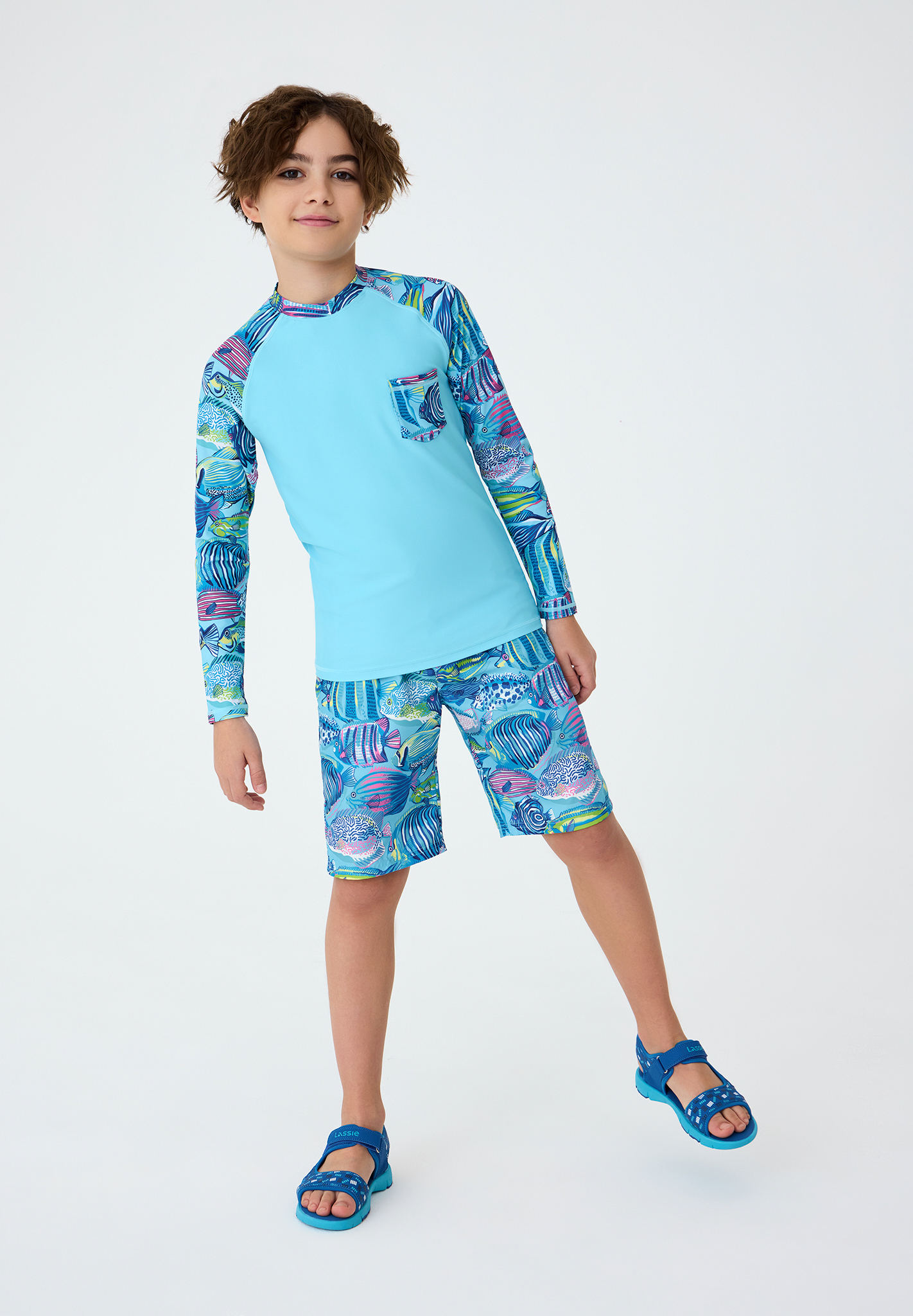 Футболка для плавания Lassie 7200054A-6310 - фото 4