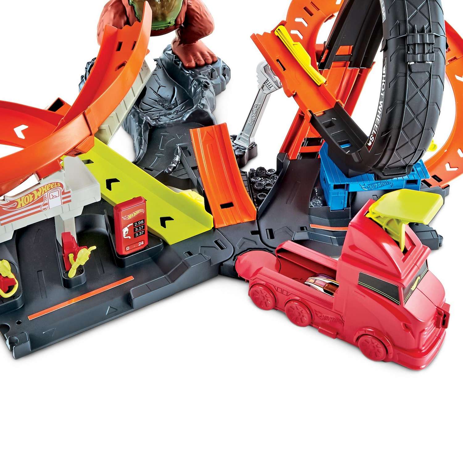 Трек Hot Wheels Атака бешеной гориллы GTT94 - фото 5