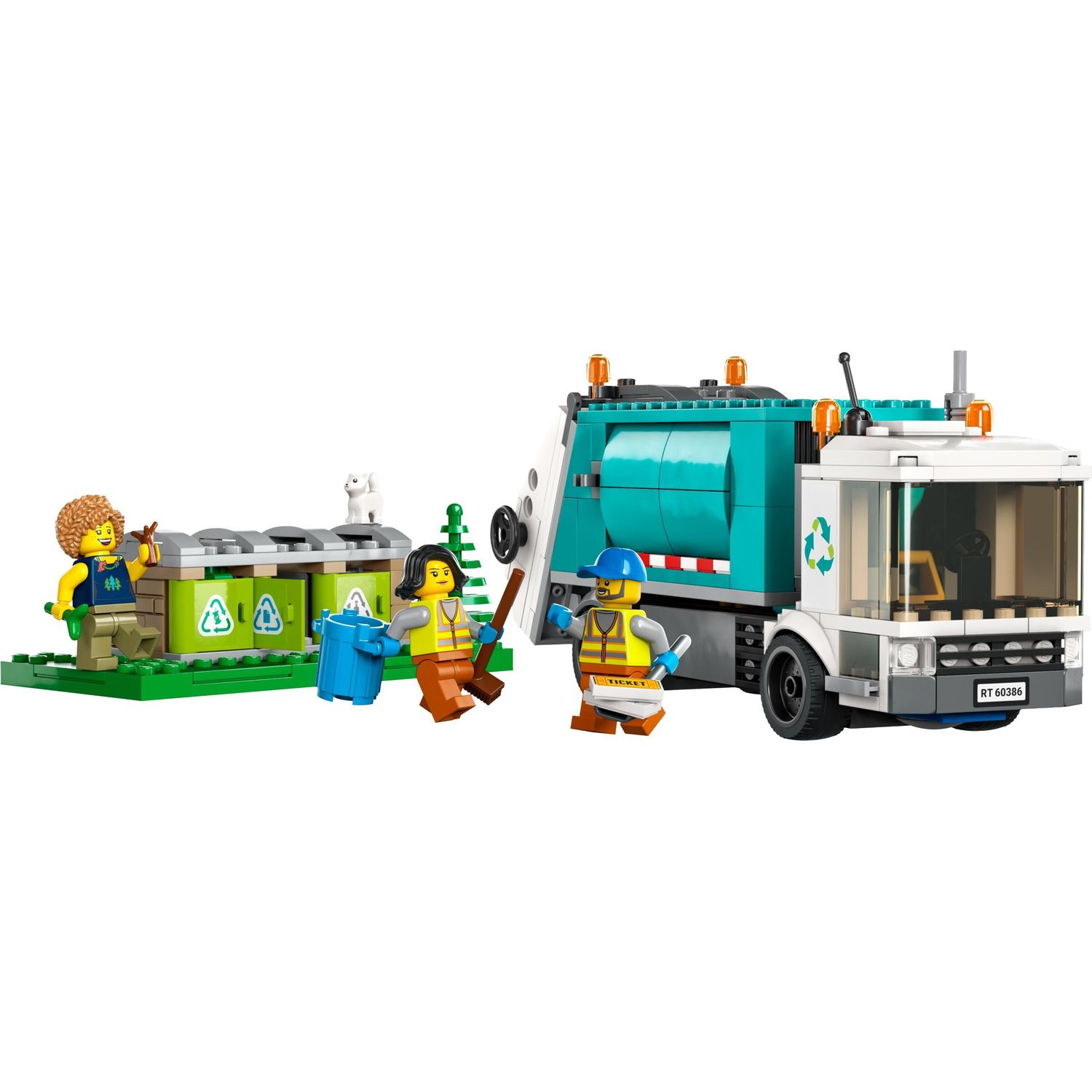 Конструктор LEGO City Recycling Truck 261 дет. - фото 2