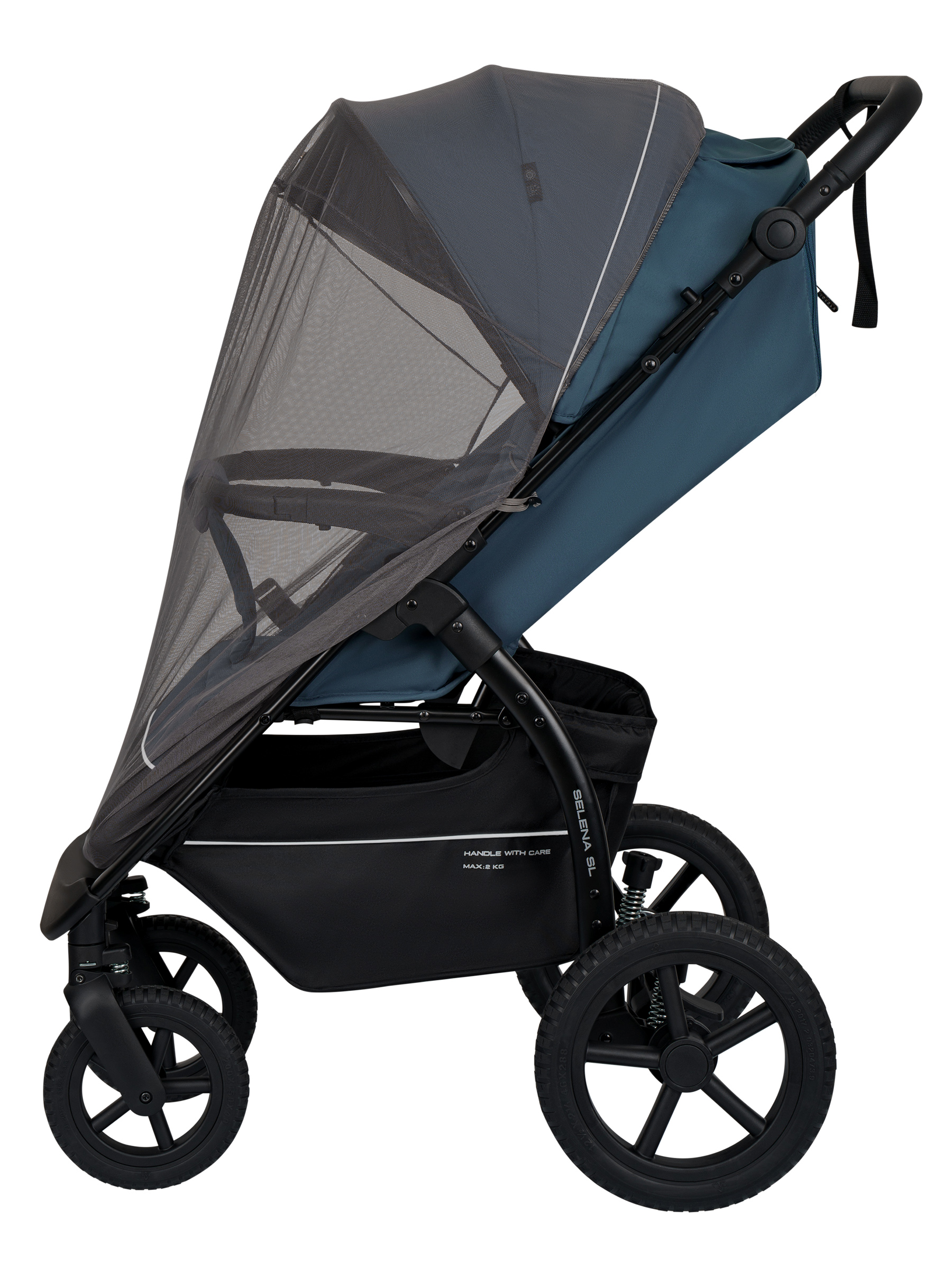 Коляска прогулочная JOVOLA Selena SL, всесезонная синий - фото 25