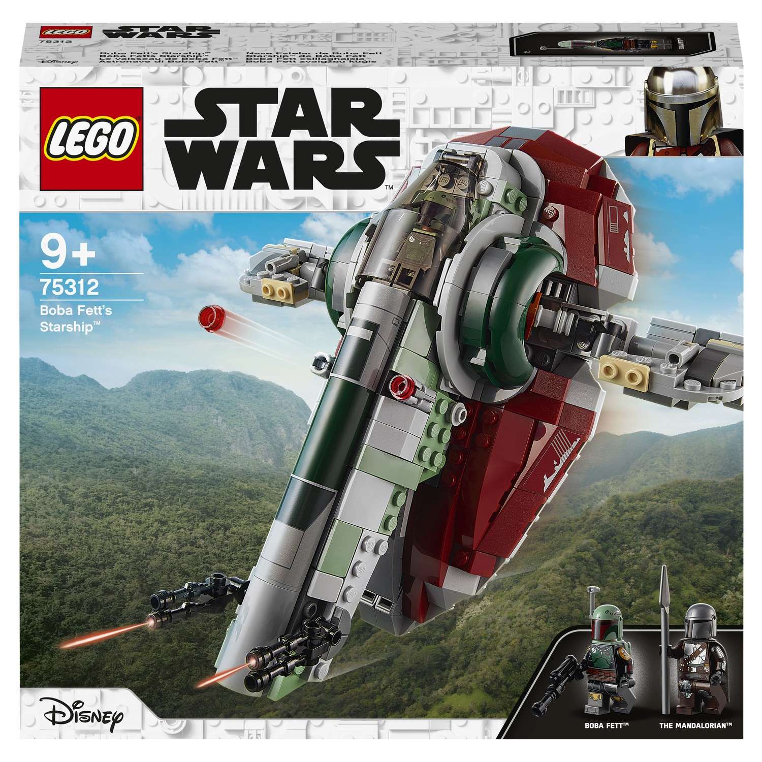 Конструктор LEGO Star Wars Звездолет Бобы Фетта - фото 2