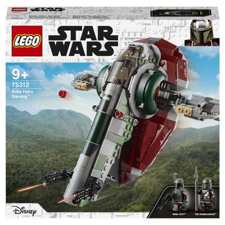 Конструктор LEGO Star Wars Звездолет Бобы Фетта блочный