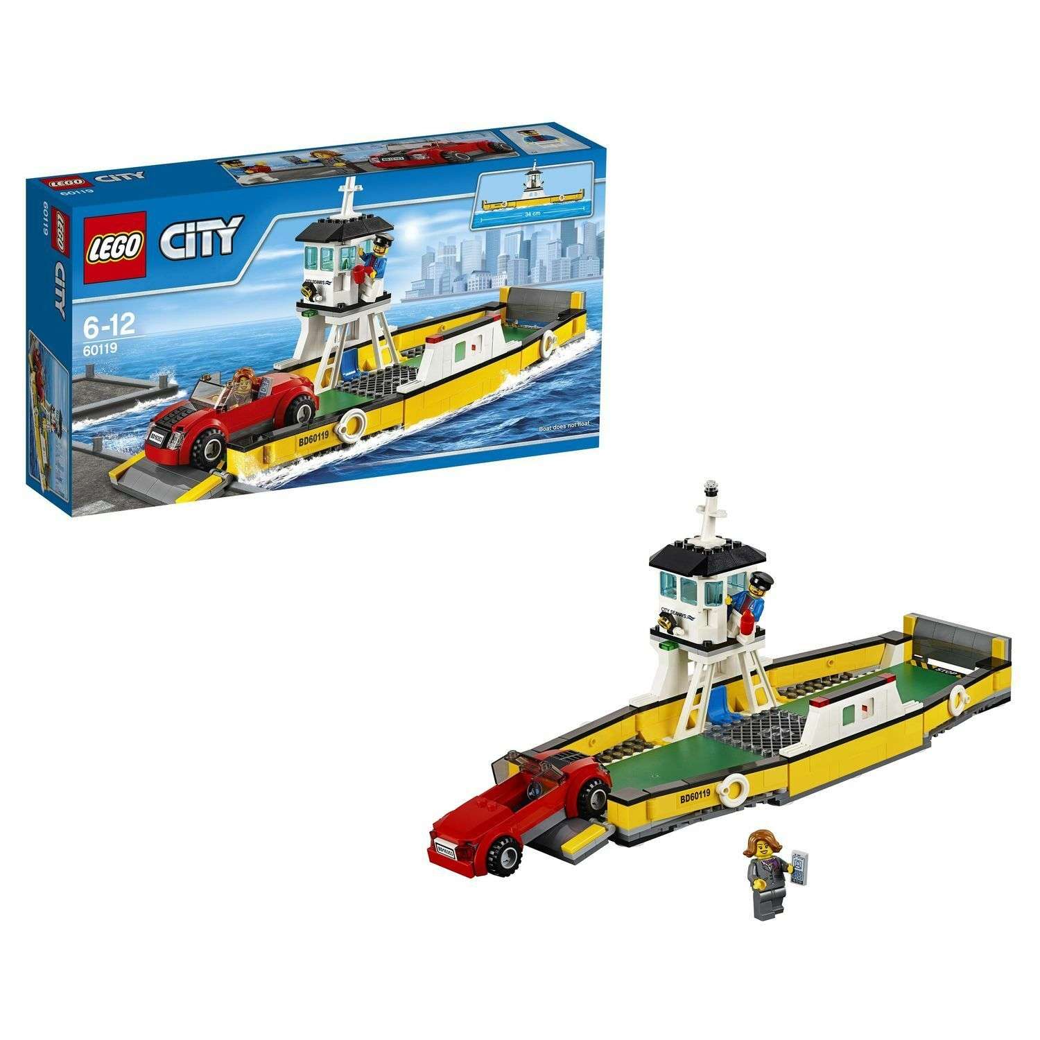 Конструктор LEGO City блочный - фото 1