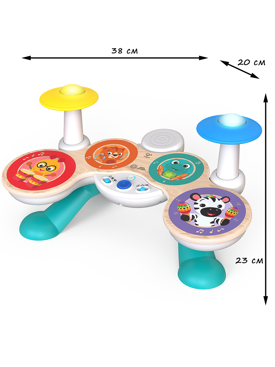 Игрушка музыкальная Hape Сенсорная барабаны - фото 3