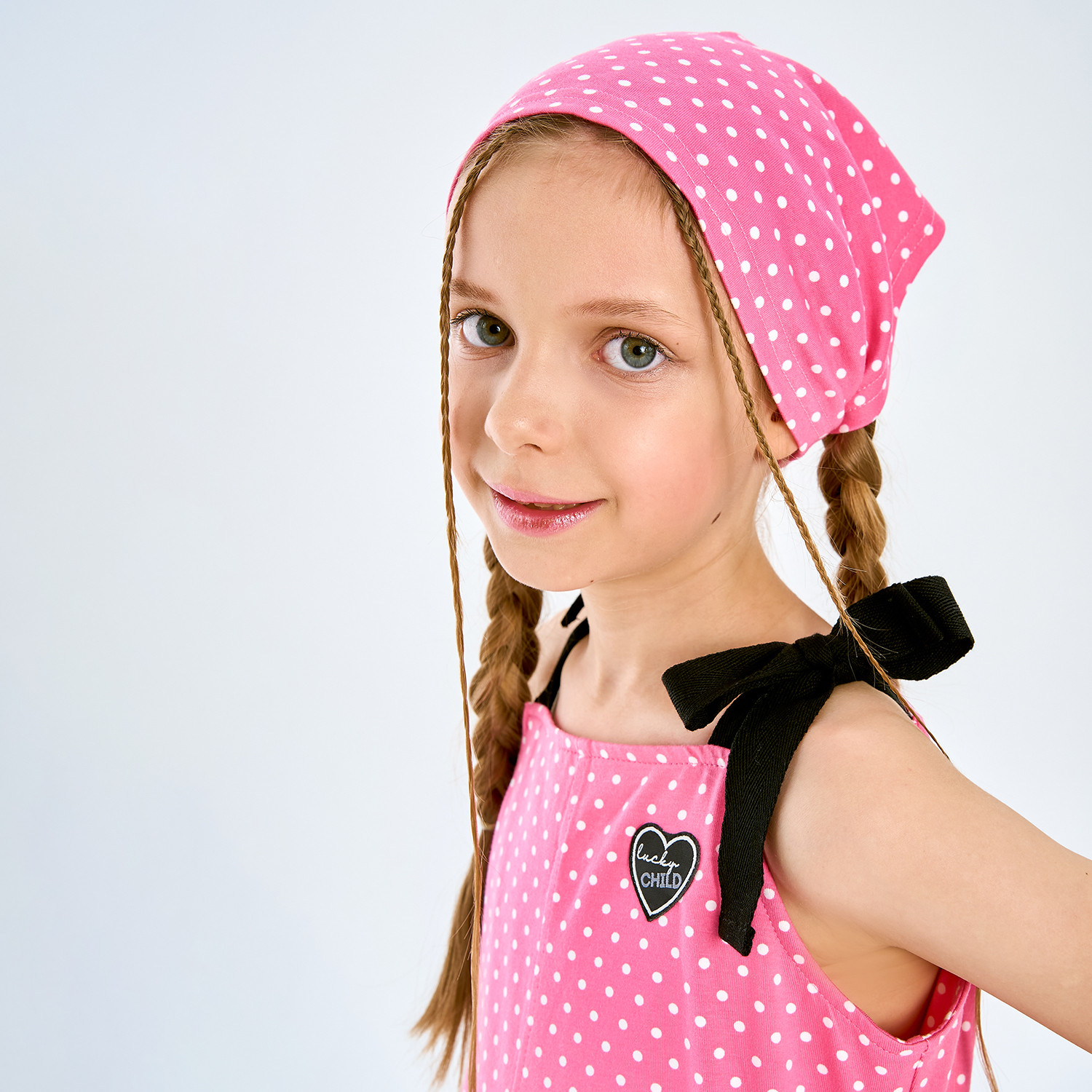 Комбинезон Lucky Child 143-30К/горох/2-12 - фото 6