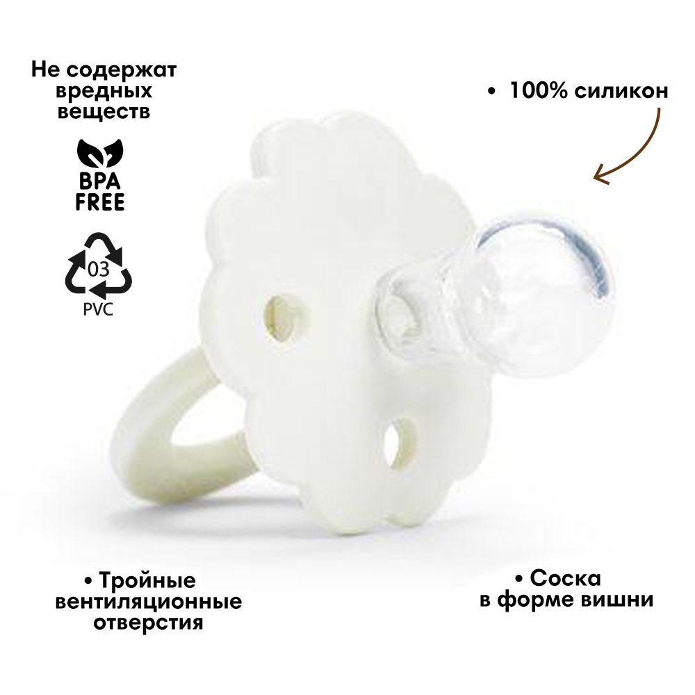 Пустышка Elodie силикон анатомическая от 3 мес. - фото 2