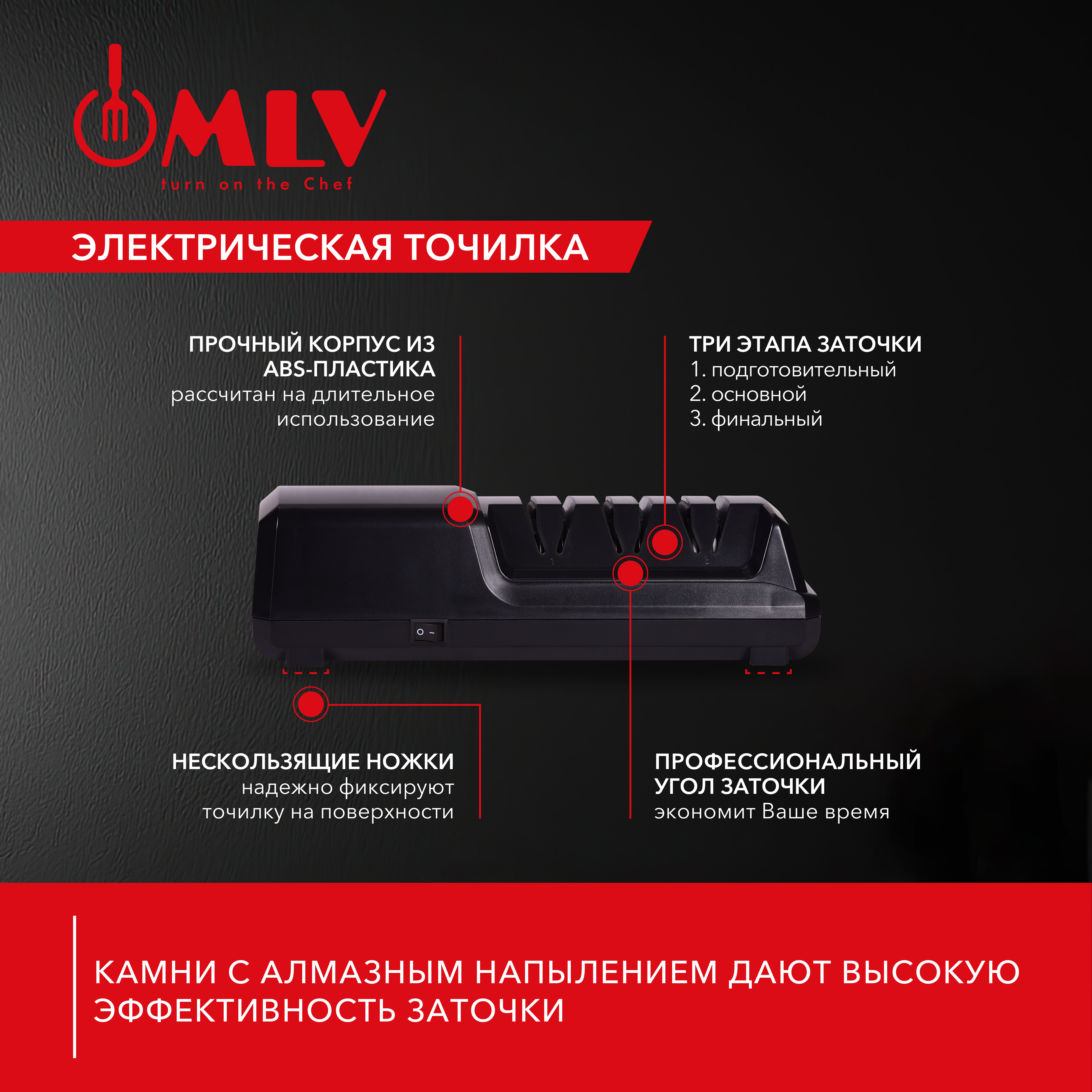 Электрическая точилка Moulin Villa AIMI - фото 2