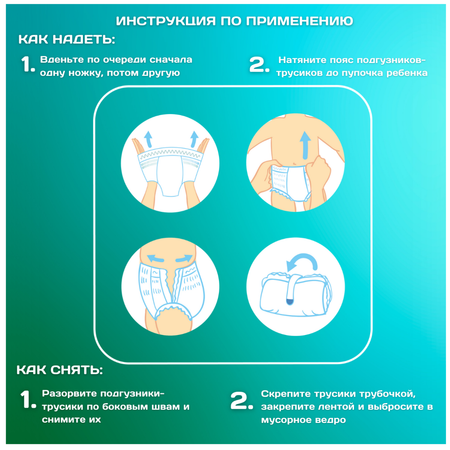 Подгузники Reva Care Premium XXL 152 шт.