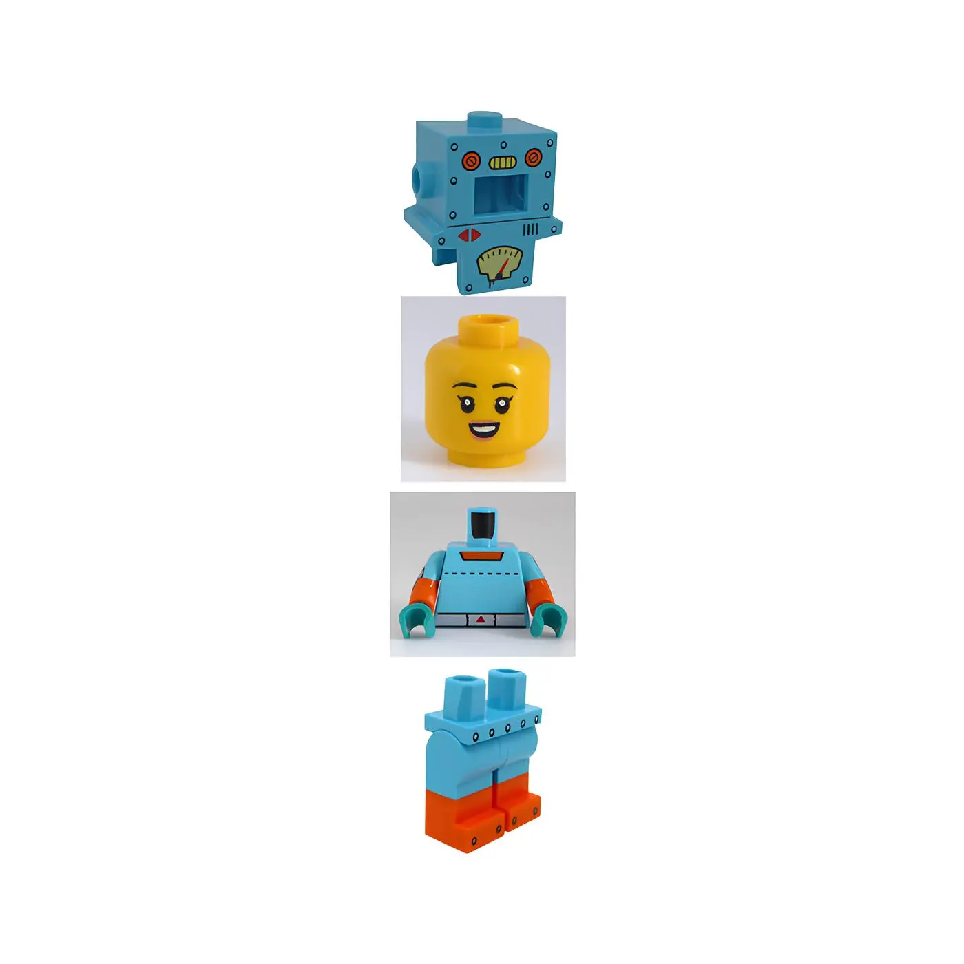 Фигурка LEGO Collectible Cardboard Robot - фото 2