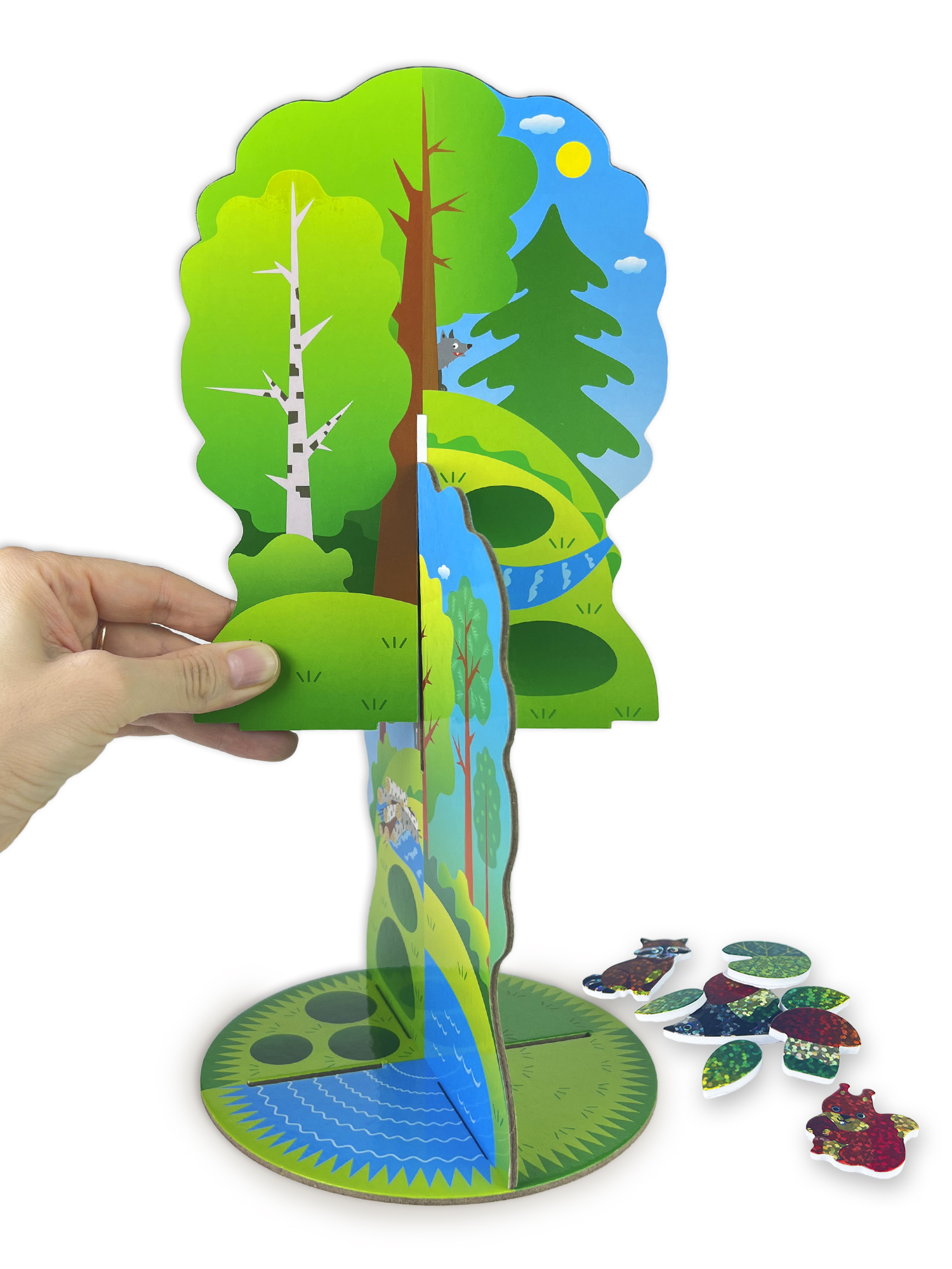 Набор для творчества Дрофа-Медиа аппликация В лесу - фото 9