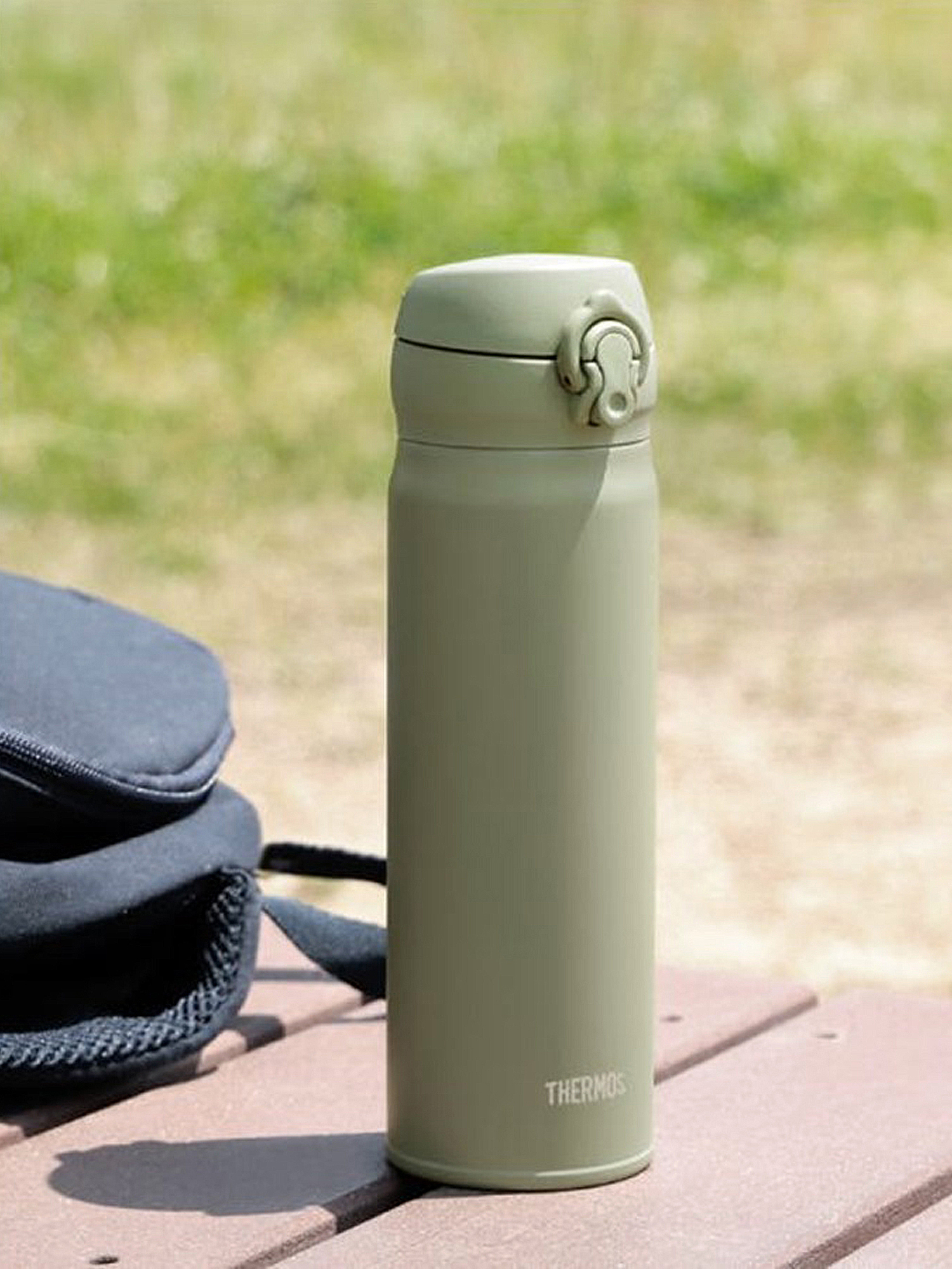 Термокружка для кофе чая 600 мл THERMOS JNL-606 оливковая – нержавеющая сталь герметичная тепло/холод 12/24 часа - фото 14
