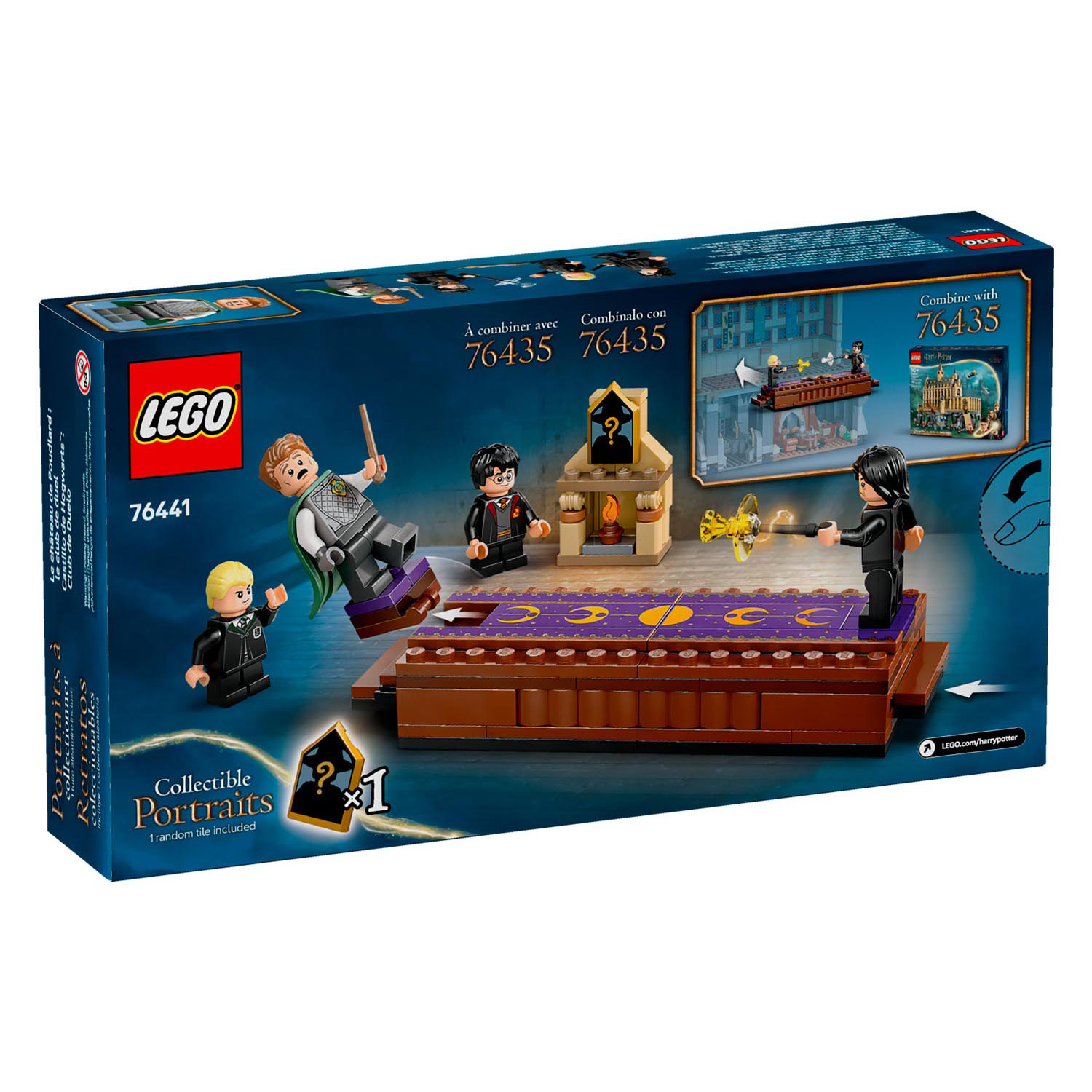 Конструктор LEGO Harry Potter Хогвартс Дуэльный клуб блочный - фото 8
