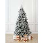 Елка искусственная BINOSHE Ile Grande заснеженная с шишкой 240 см