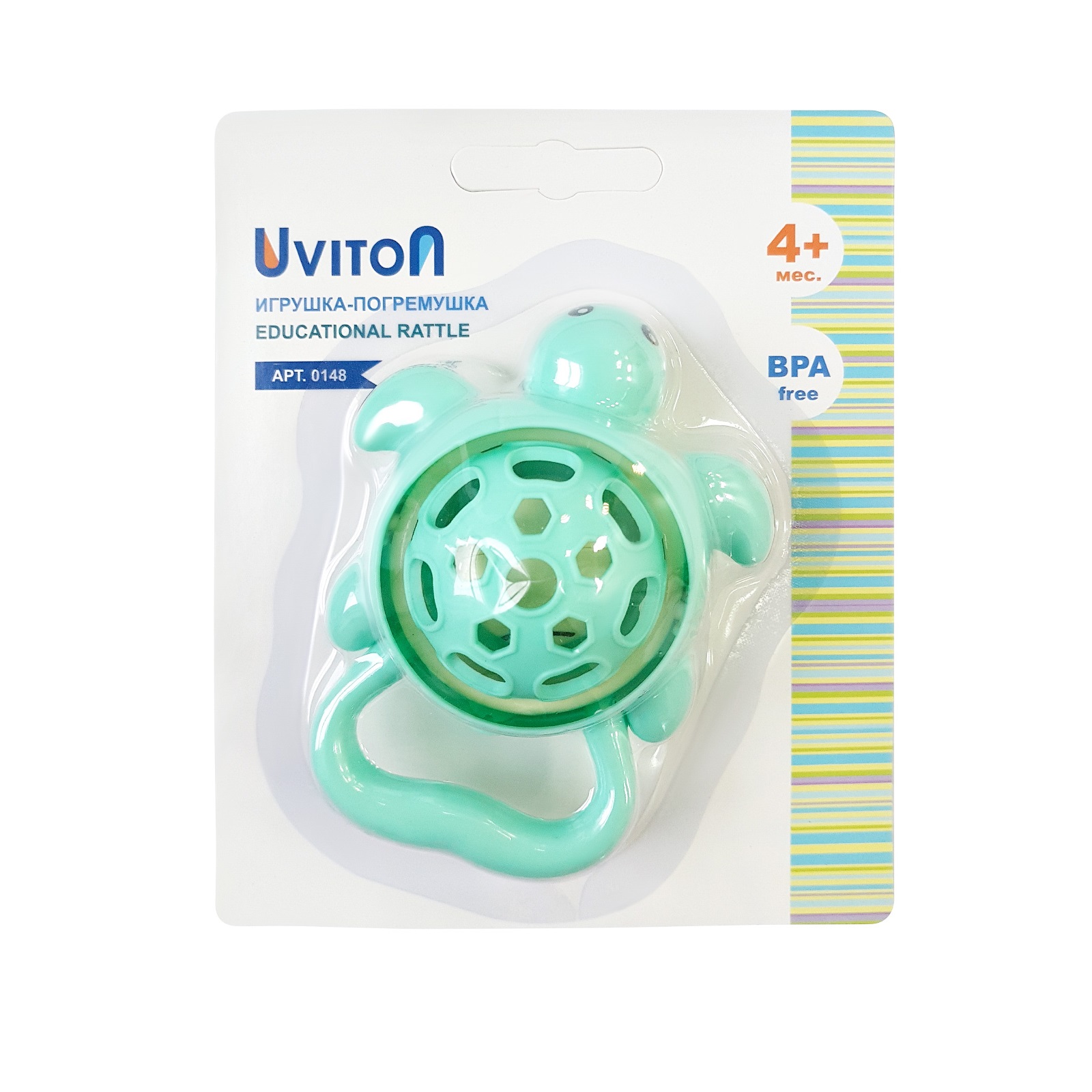 Игрушка Uviton погремушка Черепашка - фото 8