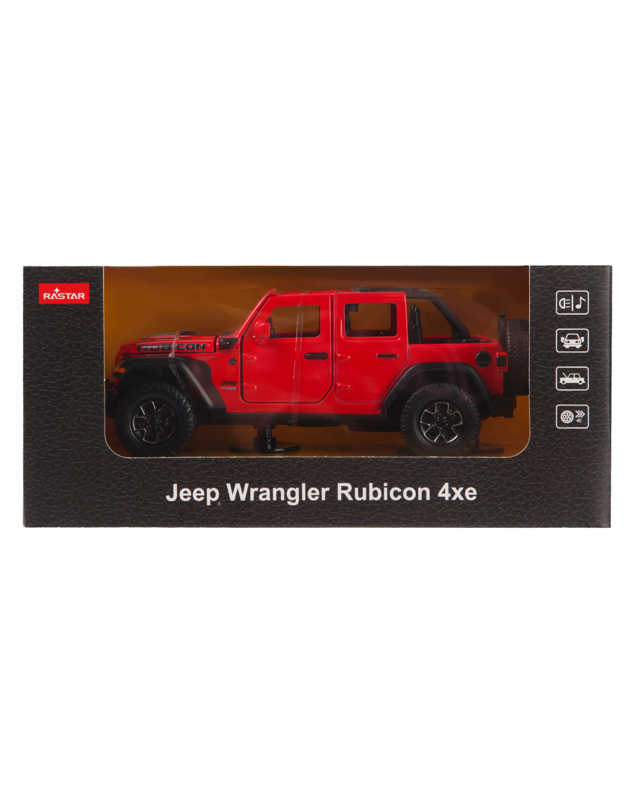Внедорожник Rastar Jeep Wrangler Rubicon 4xe 1:32 64620 - фото 7