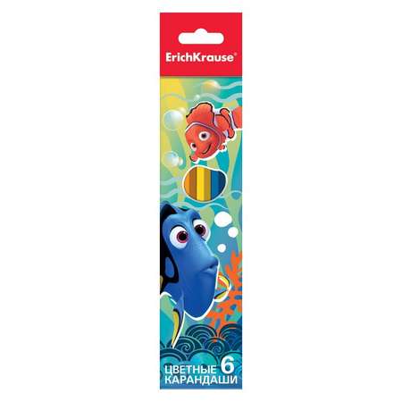 Карандаши цветные Disney 6 шт.