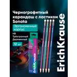 Карандаши чернографитные ErichKrause 12 шт.